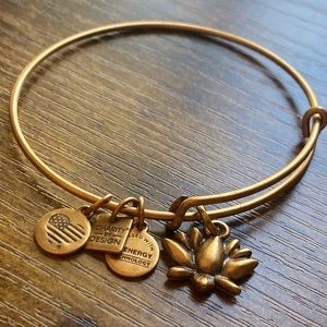 Lotus Alex and Ani Bangle